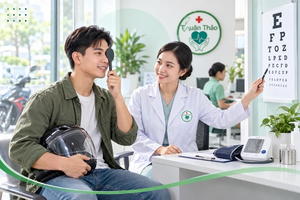 Gói khám sức khỏe lái xe -  Hạng A